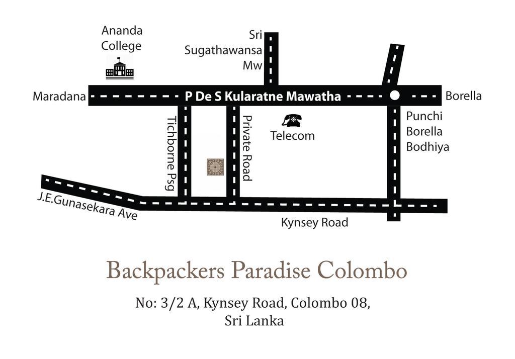 Backpackers Paradise Colombo Kültér fotó